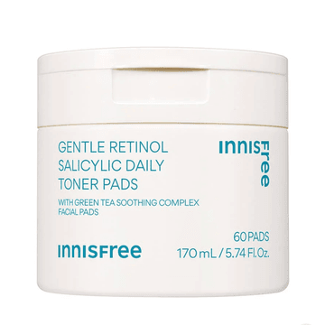 Innisfree Gentle Retinol Salicylic Daily Toner Pads